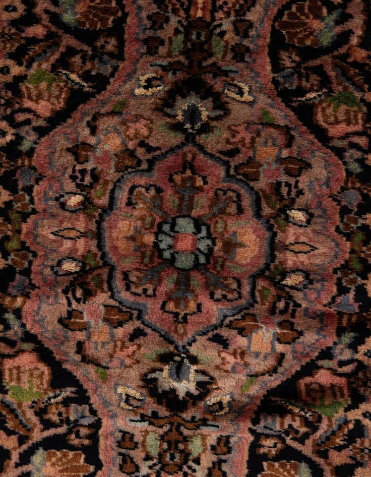 Detail image of  3' 2 x 5' 4  Hand Knotted Lahour Oriental Rug