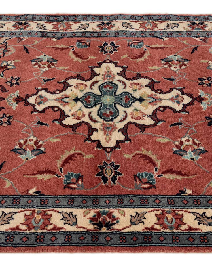 Detail image of  3' 2 x 5' 2  Hand Knotted Lahour Wool Rug