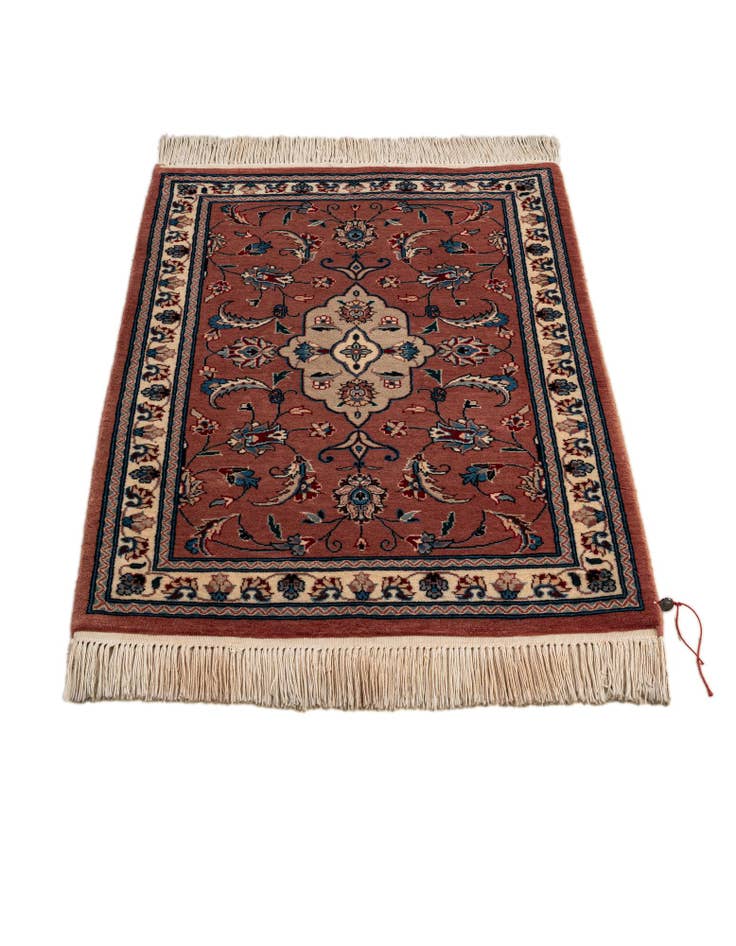 Detail image of  2' 2 x 3' 1  Hand Knotted Lahour Oriental Wool Rug