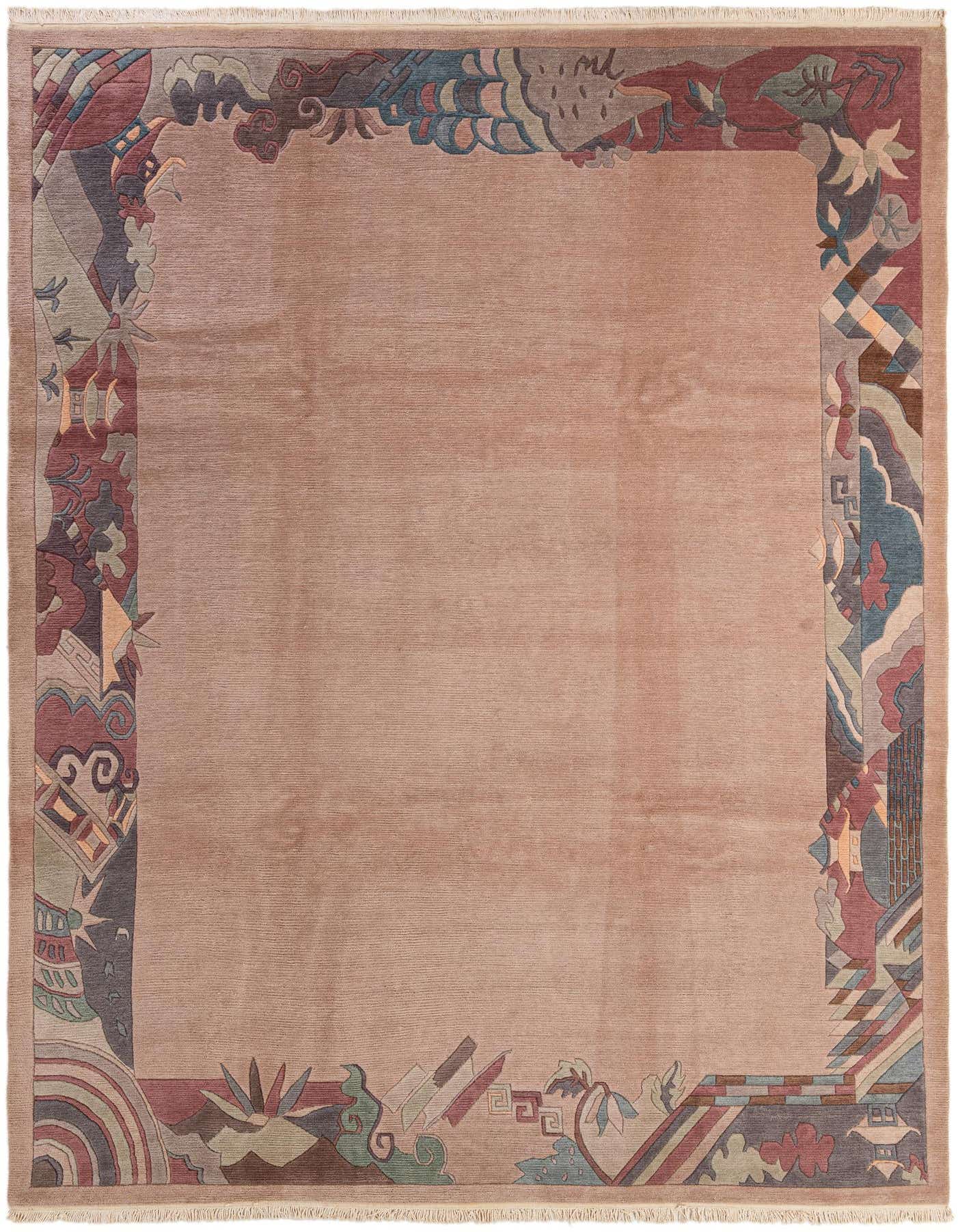 Primary image  8' 6 x 11' 9  Hand Knotted Nepal Wool Rug