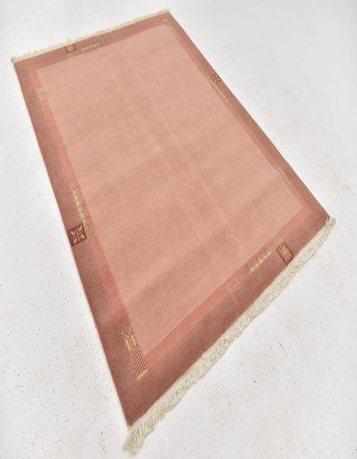 Detail image of 5' x 6' 6 Hand Knotted Nepal Wool Rug