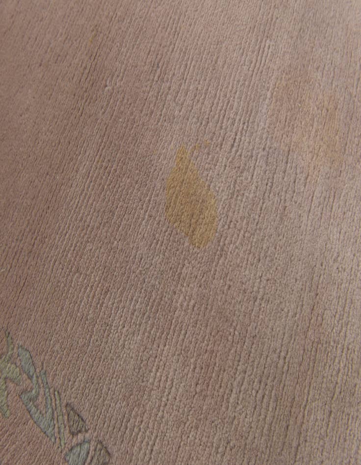 Detail image of  2' 4 x 4' 8  Hand Knotted Nepal Wool Rug