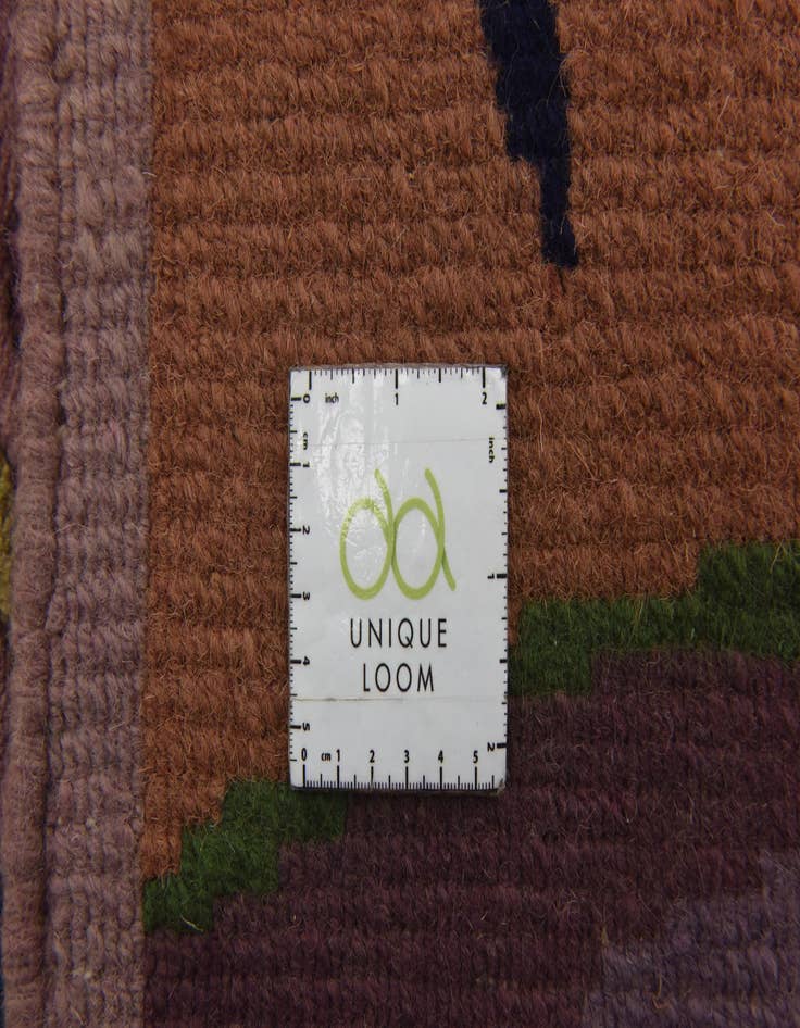 Detail image of  6' 8 x 8' 5  Hand Knotted Nepal Wool Rug