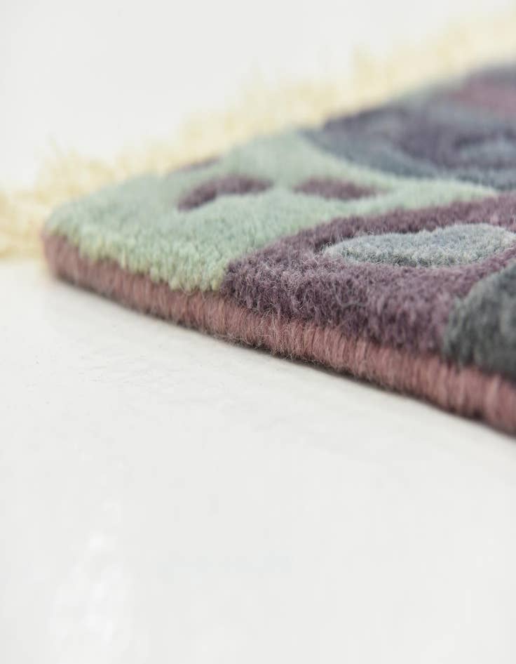 Detail image of  6' 7 x 9' 6  Hand Knotted Nepal Wool Rug