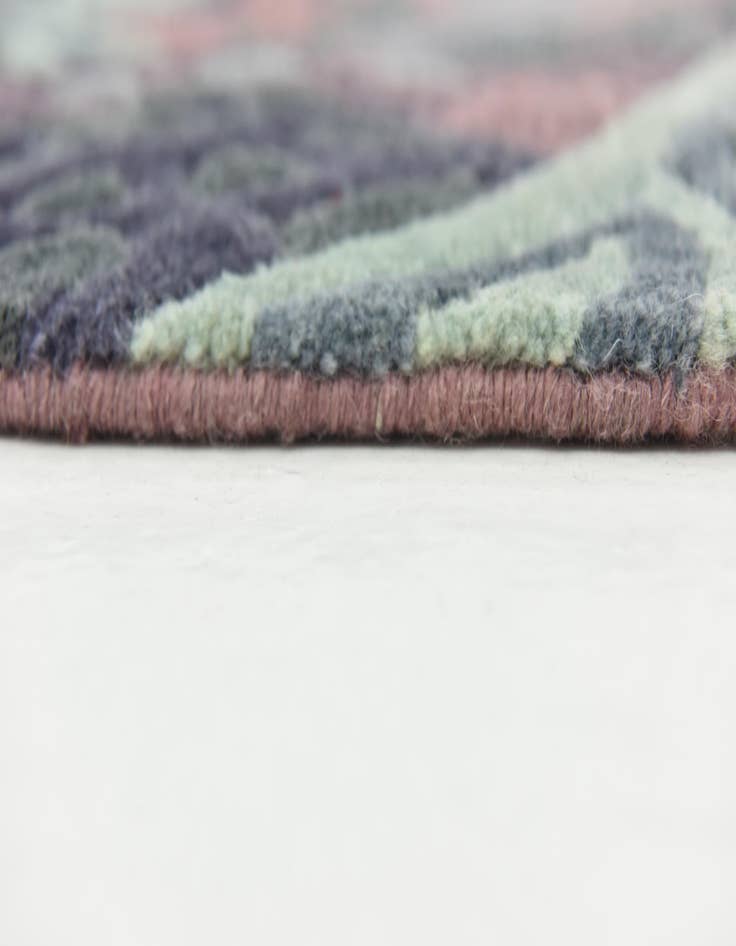 Detail image of  6' 7 x 9' 6  Hand Knotted Nepal Wool Rug