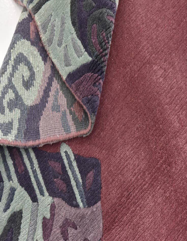 Detail image of  6' 7 x 9' 6  Hand Knotted Nepal Wool Rug