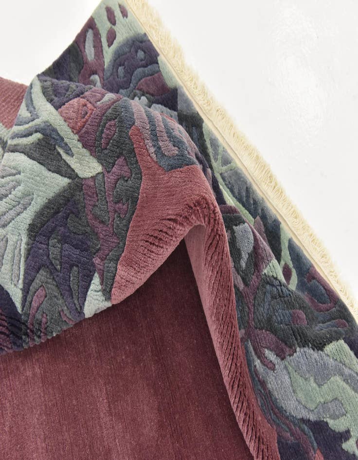 Detail image of  6' 7 x 9' 6  Hand Knotted Nepal Wool Rug