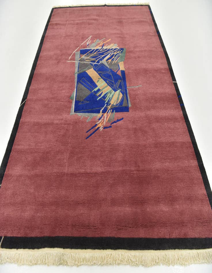 Detail image of  7' 7 x 9' 9  Hand Knotted Nepal Wool Rug