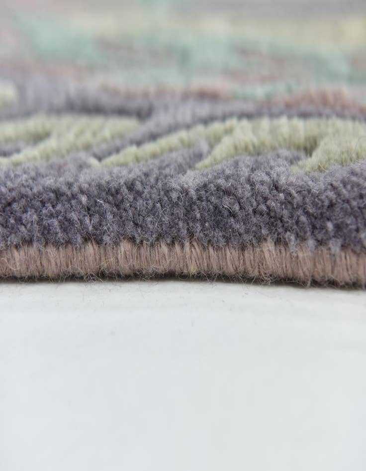 Detail image of  6' 7 x 9' 10  Hand Knotted Nepal Wool Rug