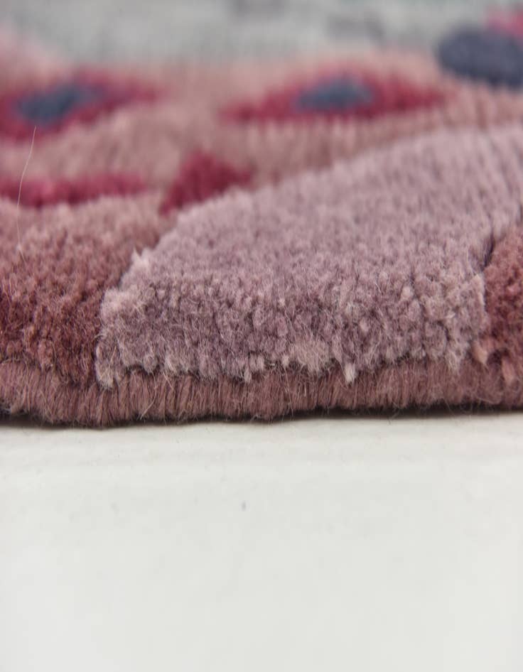 Detail image of  6' 7 x 8' 9  Hand Knotted Nepal Wool Rug