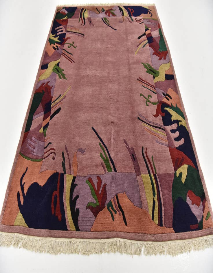 Detail image of  6' 10 x 8' 5  Hand Knotted Nepal Wool Rug