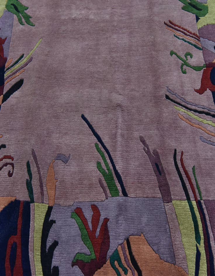Detail image of  6' 10 x 8' 5  Hand Knotted Nepal Wool Rug