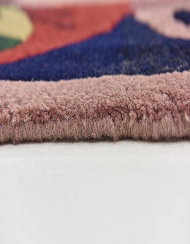 Detail image of  6' 10 x 8' 5  Hand Knotted Nepal Wool Rug