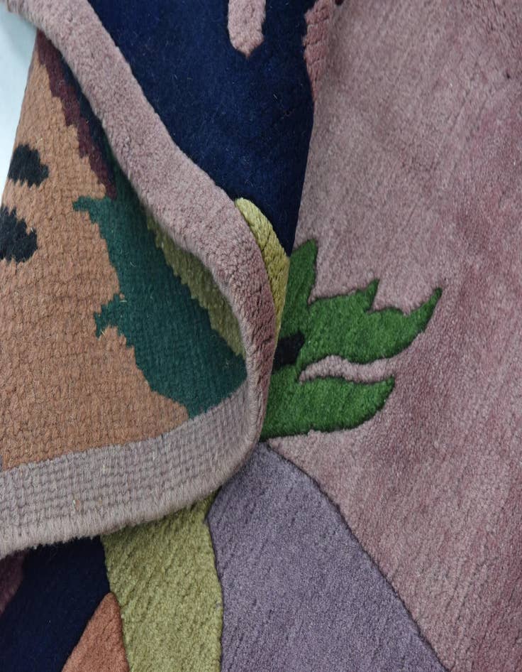 Detail image of  6' 10 x 8' 5  Hand Knotted Nepal Wool Rug