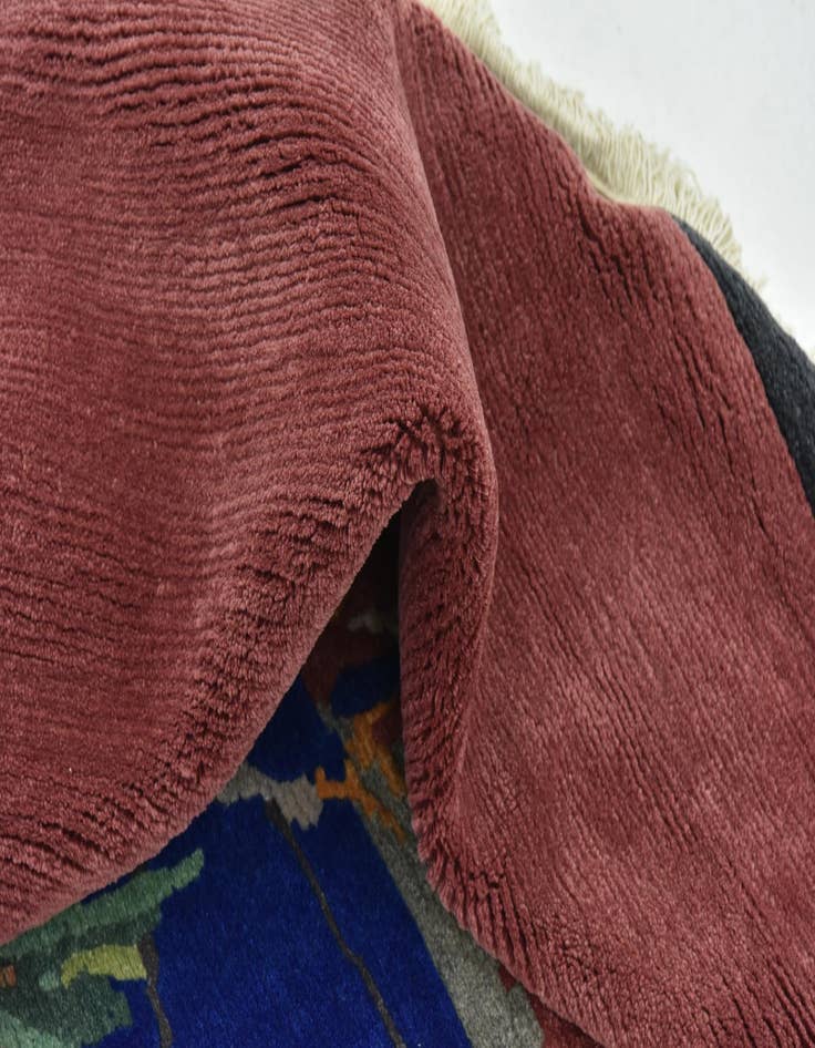 Detail image of  6' 7 x 9' 10  Hand Knotted Nepal Wool Rug