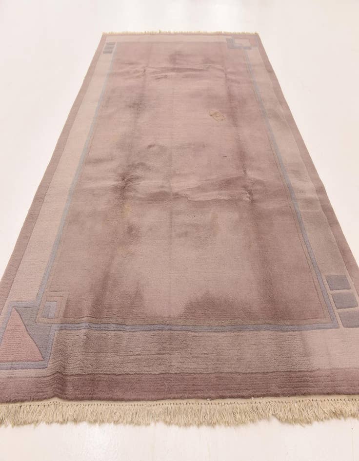 Detail image of  6' 6 x 9' 9  Hand Knotted Nepal Wool Rug