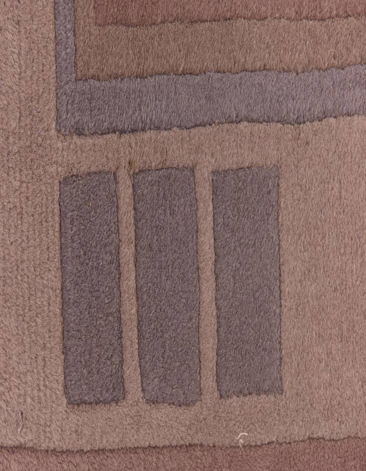 Detail image of  6' 6 x 9' 9  Hand Knotted Nepal Wool Rug