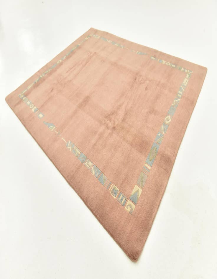 Detail image of  7' 5 x 9' 2  Hand Knotted Nepal Wool Rug