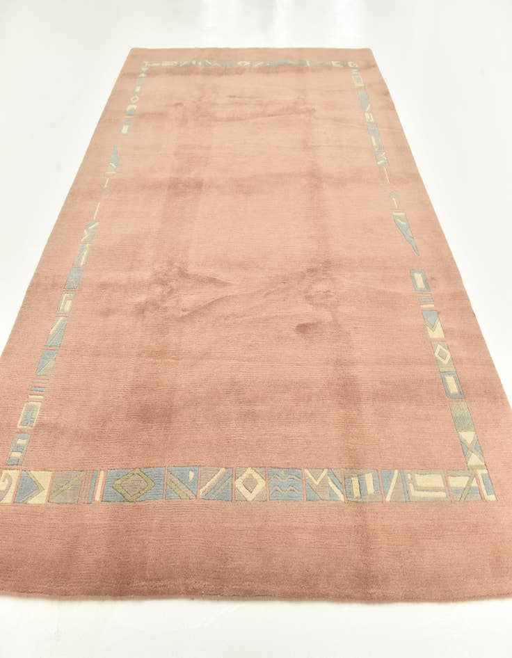 Detail image of  7' 5 x 9' 2  Hand Knotted Nepal Wool Rug