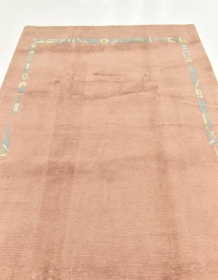 Detail image of  7' 5 x 9' 2  Hand Knotted Nepal Wool Rug