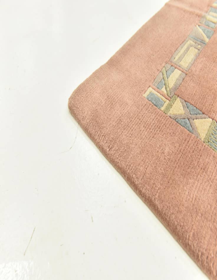 Detail image of  7' 5 x 9' 2  Hand Knotted Nepal Wool Rug