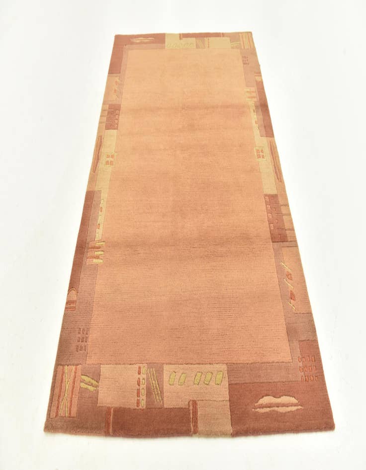 Detail image of 4' x 5' 9 Hand Knotted Nepal Wool Rug