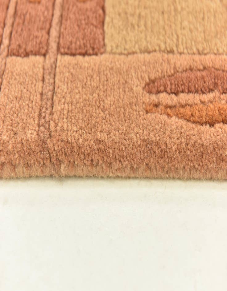 Detail image of 4' x 5' 9 Hand Knotted Nepal Wool Rug