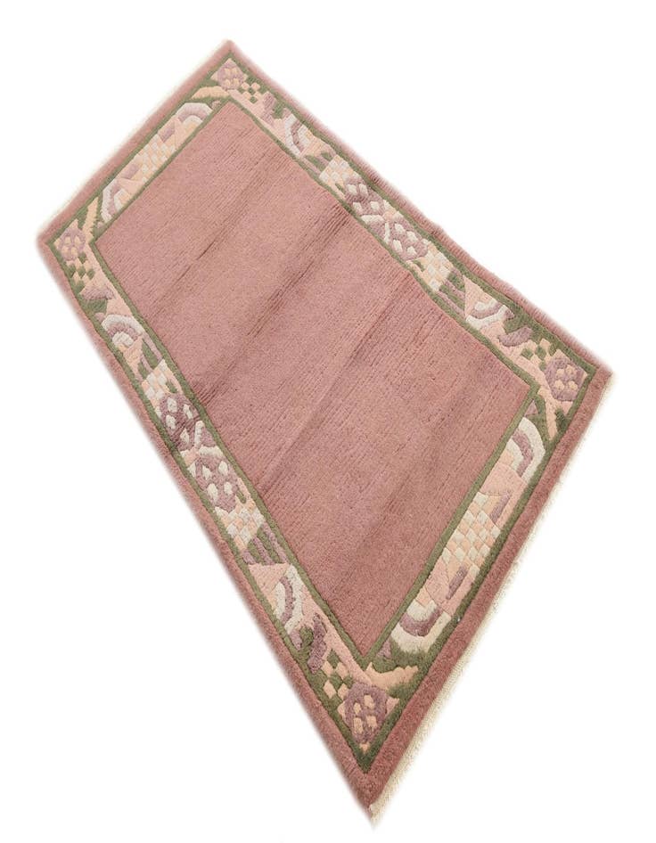 Detail image of  2' 6 x 4' 9  Hand Knotted Nepal Wool Rug