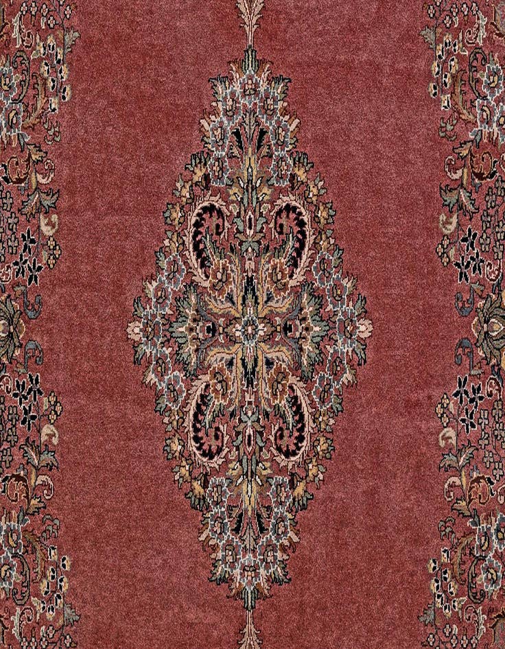 Detail image of  8' 1 x 11' 2  Hand Knotted Sarough Wool Rug