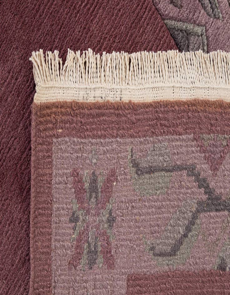 Detail image of  3' 2 x 5' 3  Hand Knotted Tibet Wool Rug
