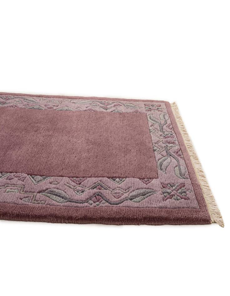 Detail image of  3' 2 x 5' 3  Hand Knotted Tibet Wool Rug