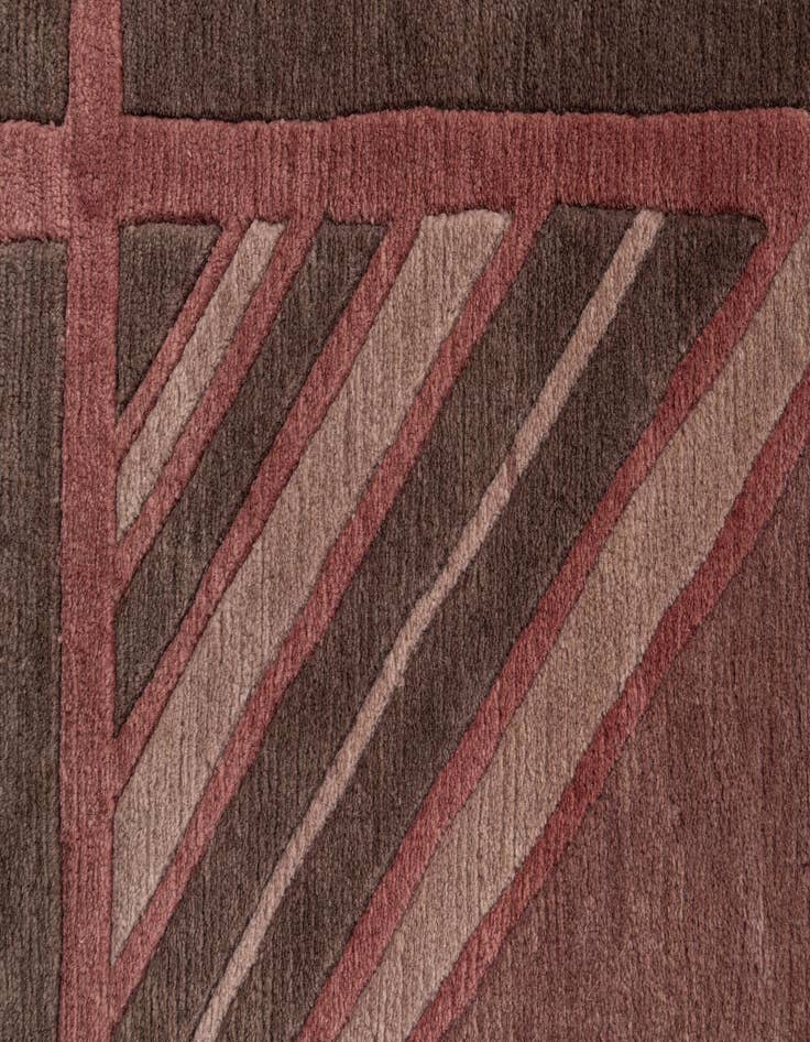 Detail image of  8' 2 x 11' 6  Hand Knotted Tibet Wool Rug