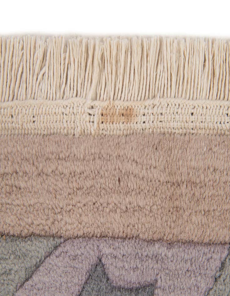 Detail image of  5' 9 x 7' 11  Hand Knotted Tibet Wool Rug