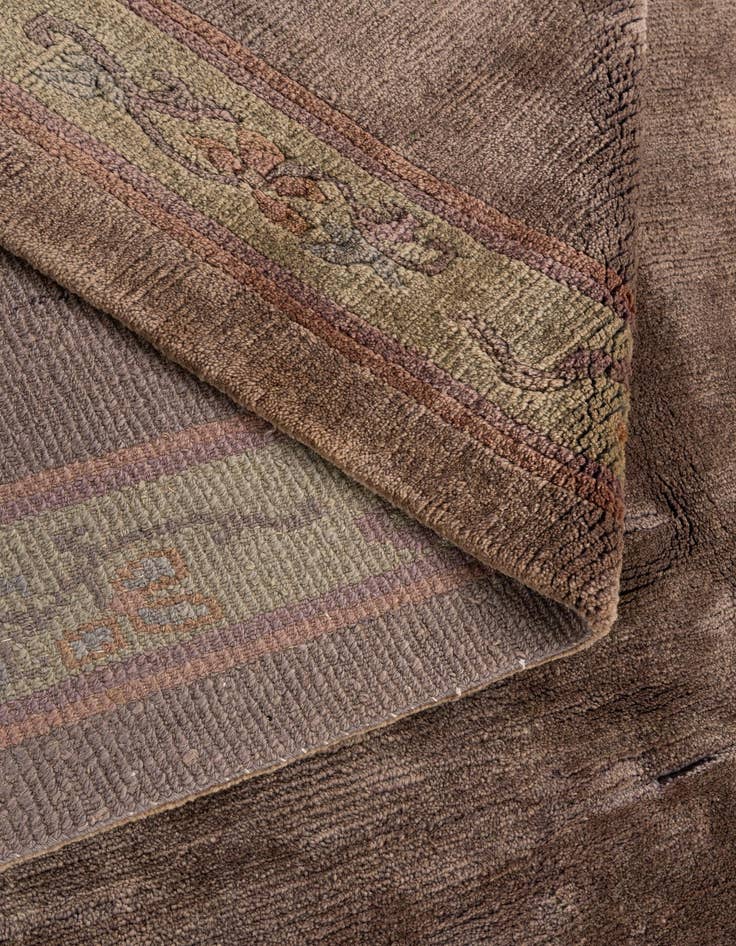 Detail image of  8' x 10' 11  Hand Knotted Tibet Wool Rug