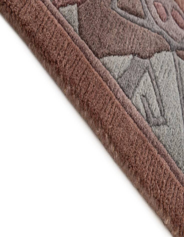 Detail image of  4' 3 x 6'  Hand Knotted Tibet Wool Rug