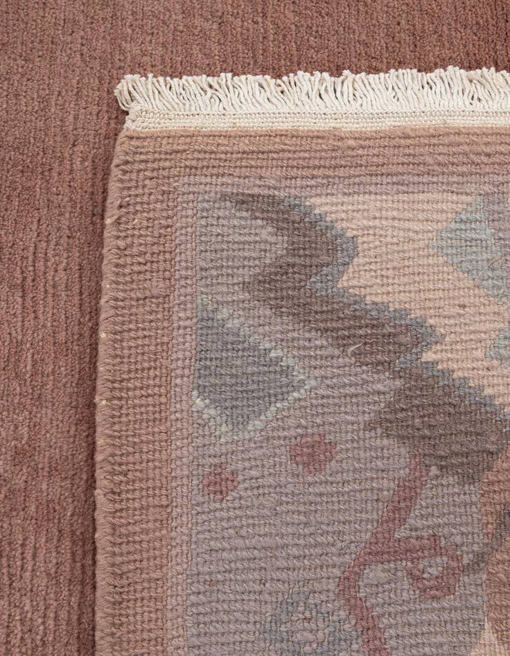 Detail image of  4' 3 x 6'  Hand Knotted Tibet Wool Rug