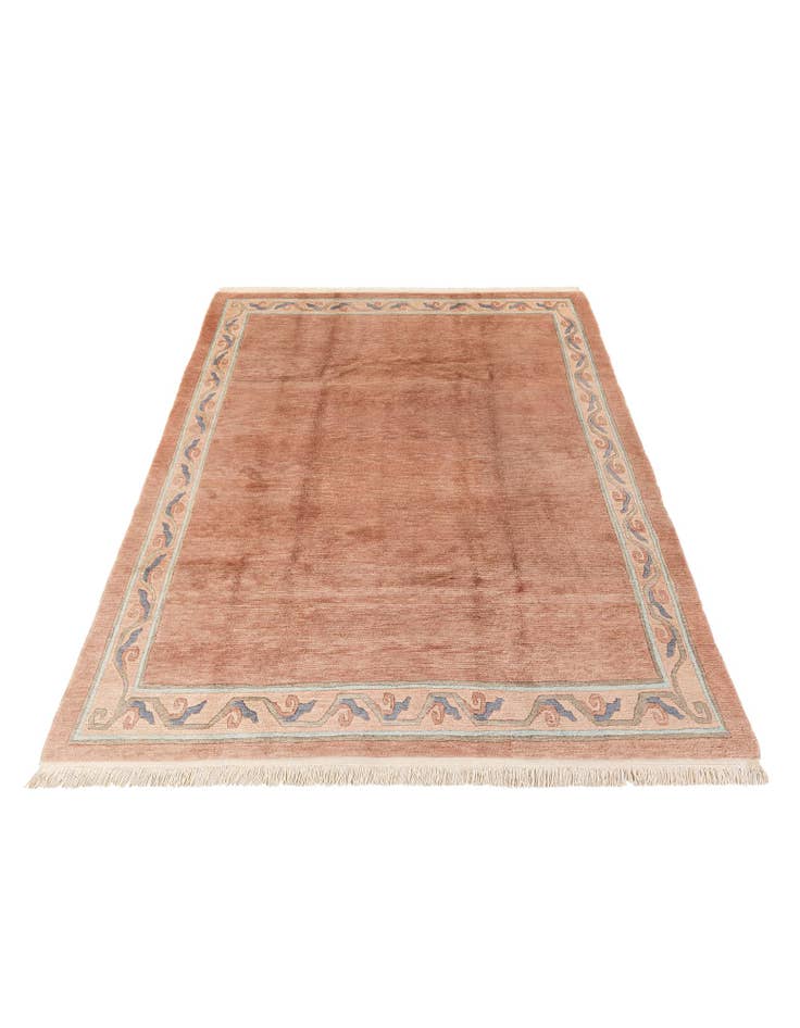 Detail image of  6' 11 x 9' 6  Hand Knotted Tibet Wool Rug