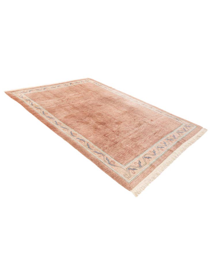 Detail image of  6' 11 x 9' 6  Hand Knotted Tibet Wool Rug