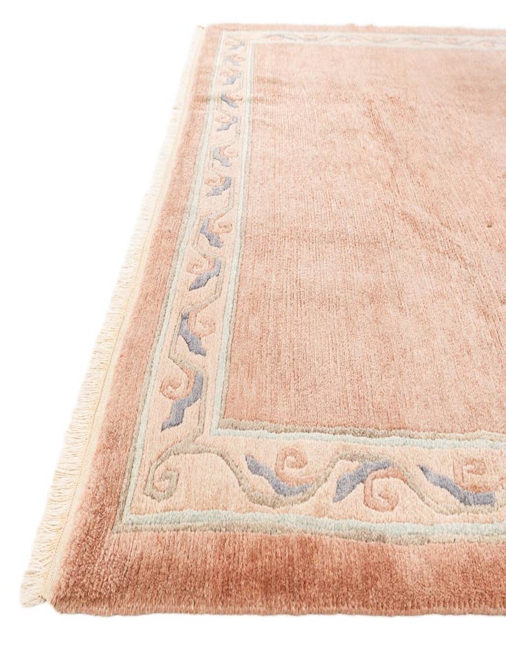 Detail image of  6' 11 x 9' 6  Hand Knotted Tibet Wool Rug