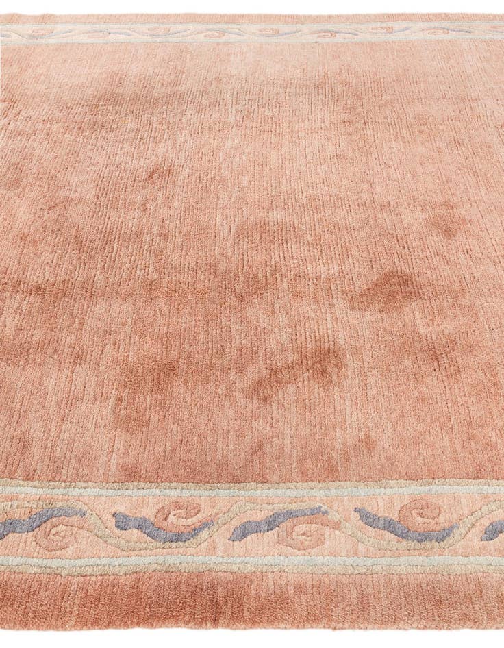 Detail image of  6' 11 x 9' 6  Hand Knotted Tibet Wool Rug