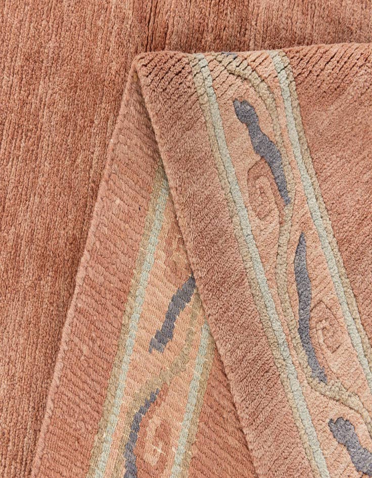 Detail image of  6' 11 x 9' 6  Hand Knotted Tibet Wool Rug