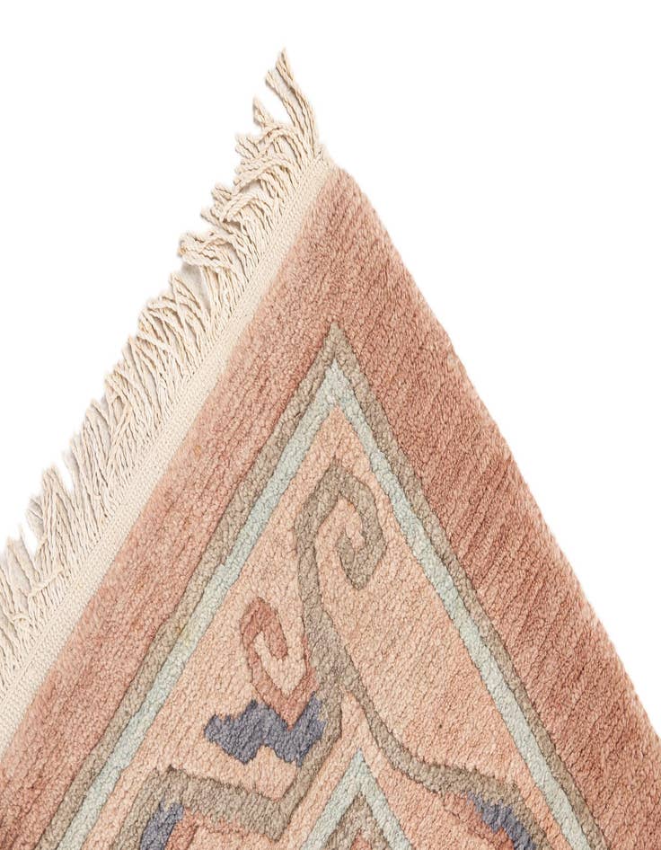 Detail image of  6' 11 x 9' 6  Hand Knotted Tibet Wool Rug