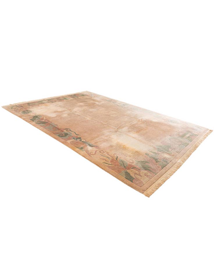 Detail image of  8' 3 x 11' 7  Hand Knotted Tibet Wool Rug