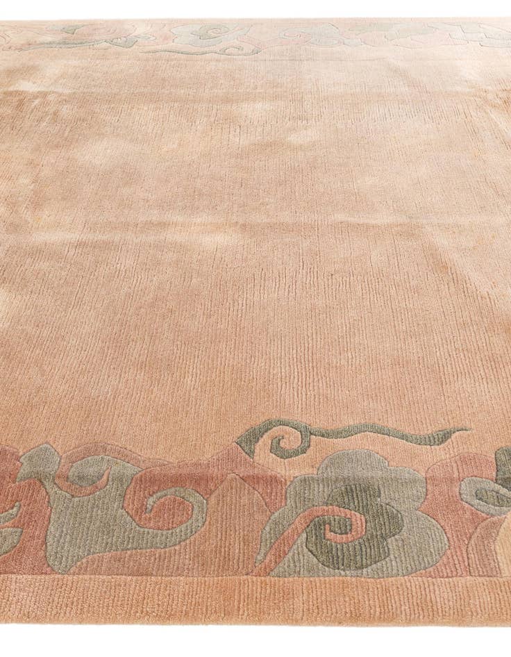 Detail image of  8' 3 x 11' 7  Hand Knotted Tibet Wool Rug