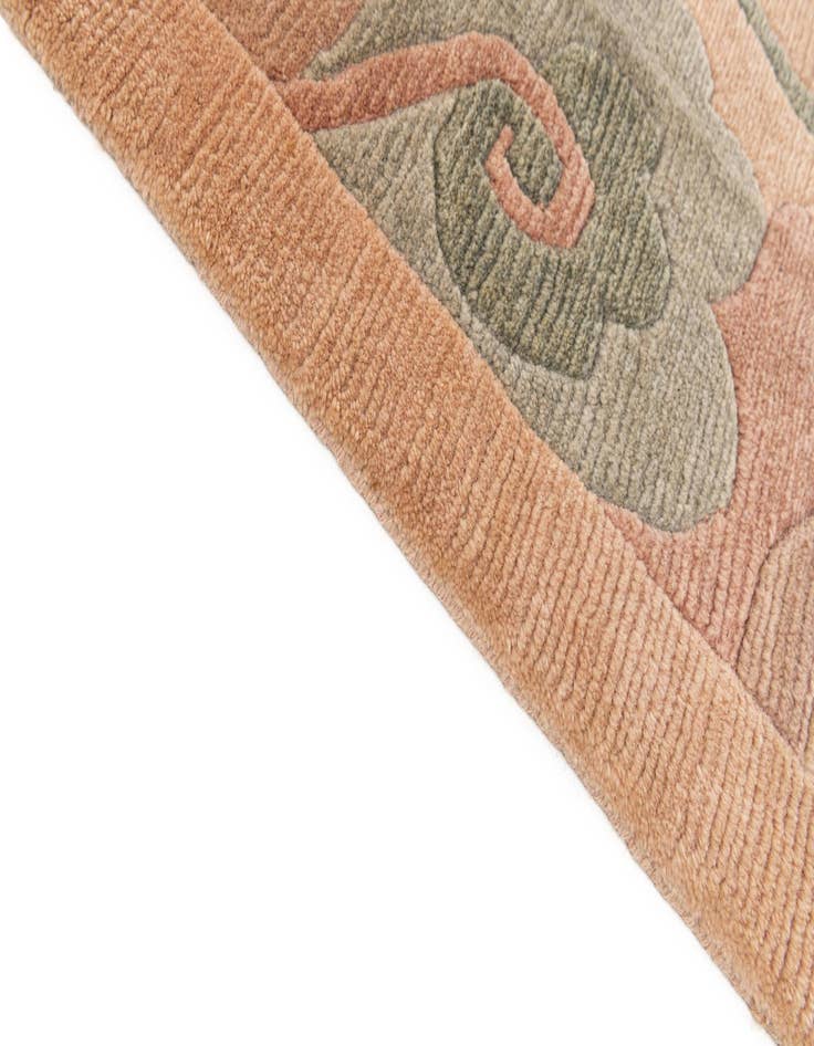 Detail image of  8' 3 x 11' 7  Hand Knotted Tibet Wool Rug