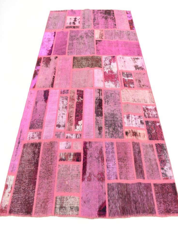 6' x 7' 9  Hand Knotted Ultra Vintage Persian Wool Rug