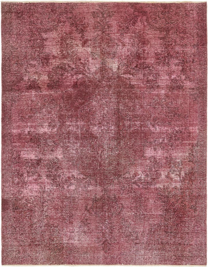  7' 5 x 10' 3  Hand Knotted Ultra Vintage Persian W...