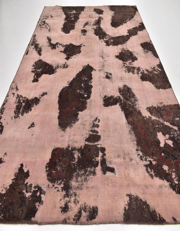 Detail image of  8' 4 x 12'  Hand Knotted Ultra Vintage Persian Wool Rug