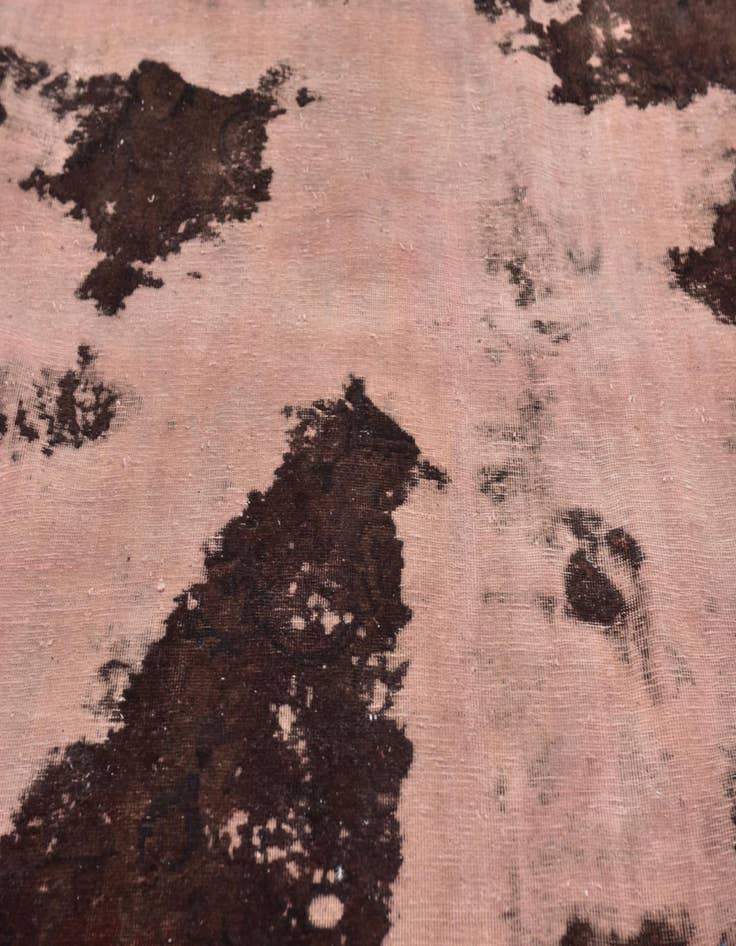 Detail image of  8' 4 x 12'  Hand Knotted Ultra Vintage Persian Wool Rug