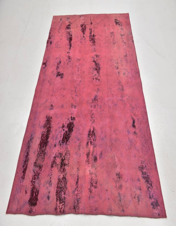 Detail image of  5' x 7'  Hand Knotted Ultra Vintage Persian Wool Rug